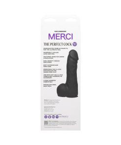 Merci The Perfect Cock 10.5 In. Dildo With Removable Vac-U-Lock Suction Cup