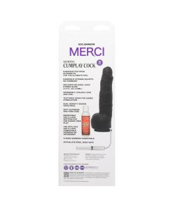 Merci Squirting Cumplay Cock 10 In. Dildo With Removable Vac-U-Lock Suction Cup