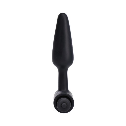 In A Bag Vibrating Butt Plug 4 In. Black - Image 3