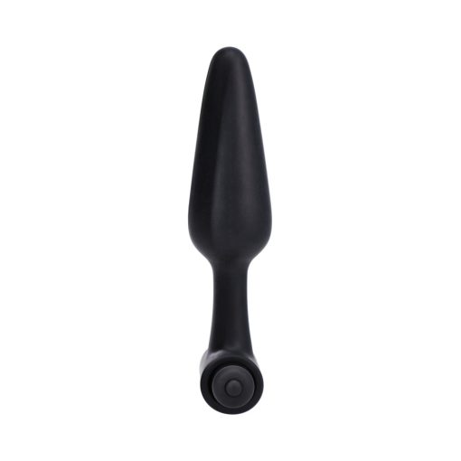 In A Bag Vibrating Butt Plug 5 In. Black - Image 3