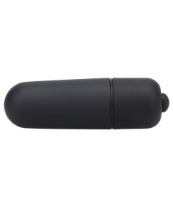 In A Bag Vibrating Butt Plug 5 In. Black
