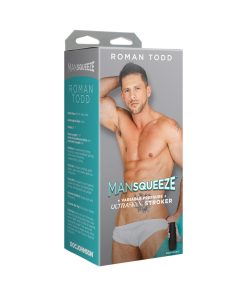 Man Squeeze Roman Todd Ultraskyn Stroker Ass Vanilla