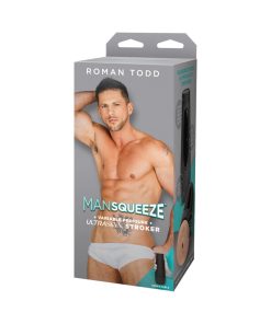 Man Squeeze Roman Todd Ultraskyn Stroker Ass Vanilla