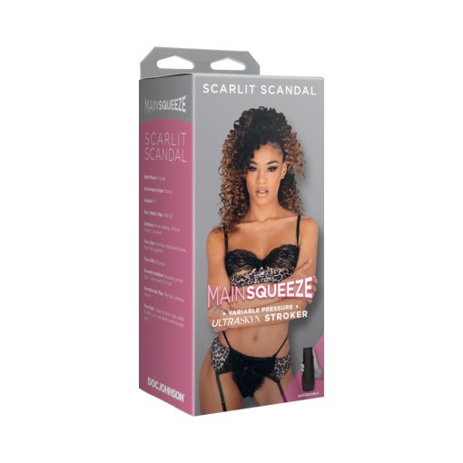 Main Squeeze Scarlit Scandal – Realistic Adult Sex Toy Stroker Caramel