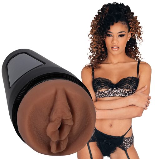Main Squeeze Scarlit Scandal Ultraskyn Molded Stroker – Caramel - Image 2
