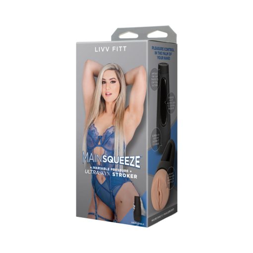 Main Squeeze Livv Fitt Ultraskyn Stroker Pussy Vanilla - Image 9