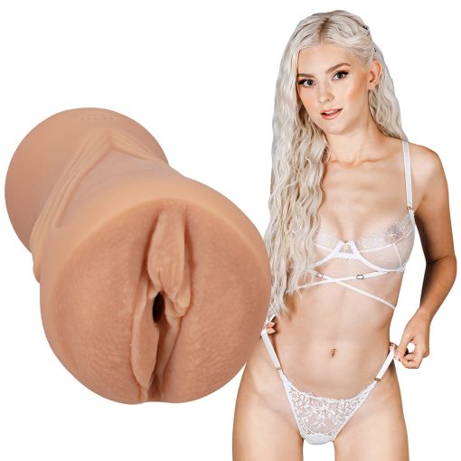 Signature Strokers Eva Elfie Ultraskyn Pocket Pussy Vanilla - Image 2