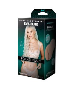 Signature Strokers Eva Elfie Ultraskyn Pocket Pussy Vanilla