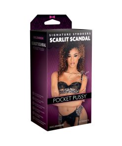 Signature Strokers Scarlit Scandal Ultraskyn Pocket Pussy Caramel