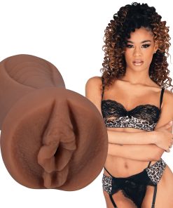 Signature Strokers Scarlit Scandal Ultraskyn Pocket Pussy Caramel