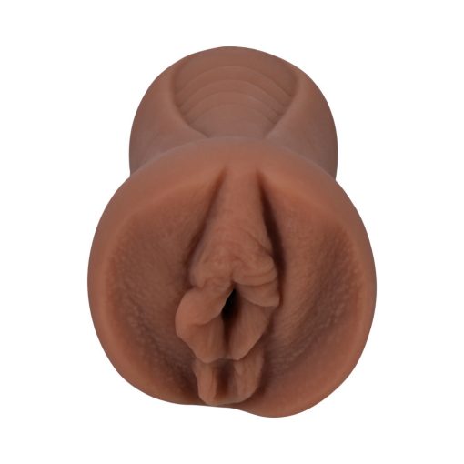 Signature Strokers Scarlit Scandal Ultraskyn Pocket Pussy Caramel - Image 4