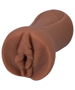 Signature Strokers Scarlit Scandal Ultraskyn Pocket Pussy Caramel
