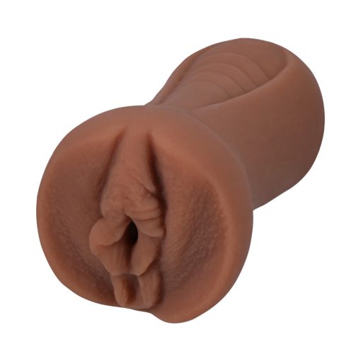 Signature Strokers Scarlit Scandal Ultraskyn Pocket Pussy Caramel - Image 5