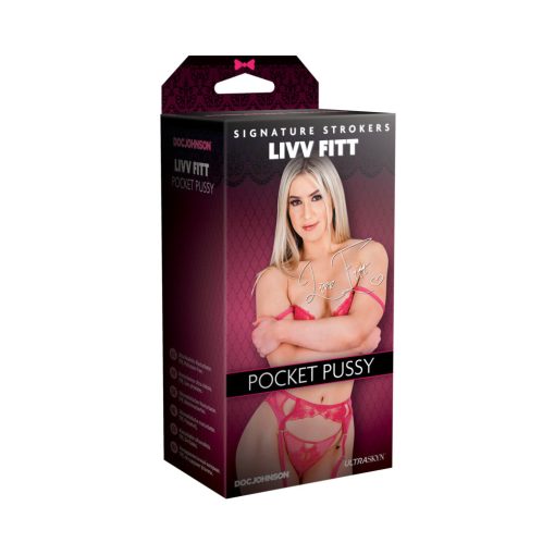 Signature Strokers Livv Fitt Ultraskyn Pocket Pussy Vanilla