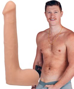 Signature Cocks Oliver Flynn Ultraskyn Cock With Removable Vac-U-Lock Suction Cup 10In Vanilla