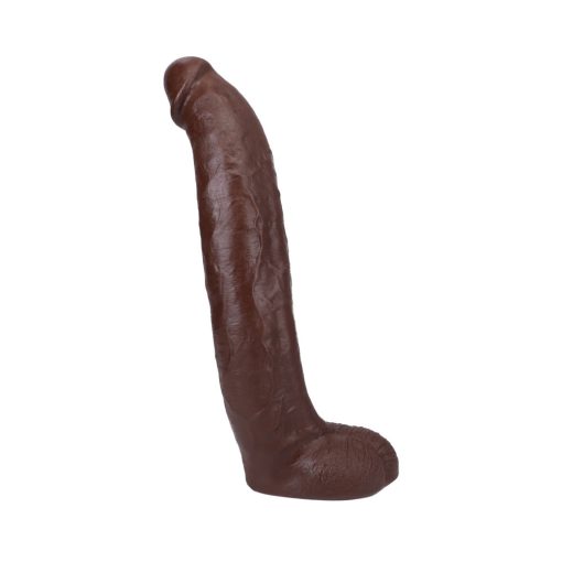 Signature Cocks Brickzilla Ultraskyn Cock With Removable Vac-U-Lock Suction Cup 13In Chocolate - Image 3