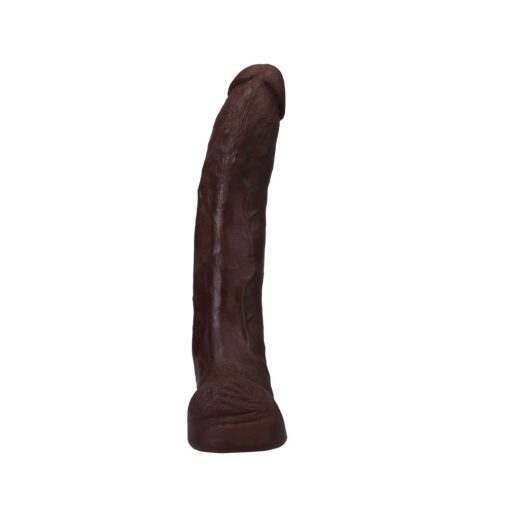 Signature Cocks Dredd Ultraskyn Cock With Removable Vac-U-Lock Suction Cup 13.5In Chocolate - Image 4