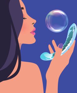 Biird Kalii Glass G-Spot Dildo