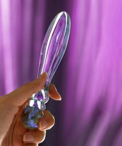 Biird Cecii Beaded Glass Dildo
