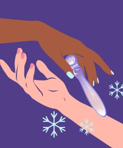 Biird Cecii Beaded Glass Dildo