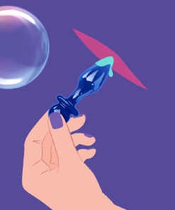 Biird Anii Glass Anal Plug
