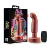 Anal Adventures Matrix Bionic Plug With Remote Cosmic Copper