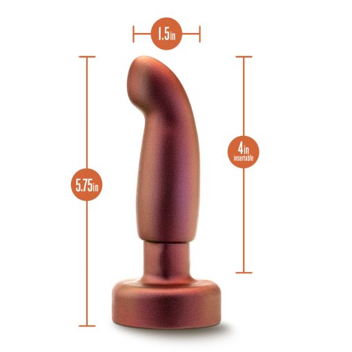 Anal Adventures Matrix Bionic Plug With Remote Cosmic Copper - Image 7