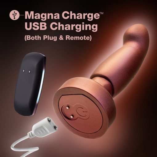 Anal Adventures Matrix Bionic Plug With Remote Cosmic Copper - Image 8