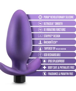 Anal Adventures Matrix Excelsior Plug Astro Violet