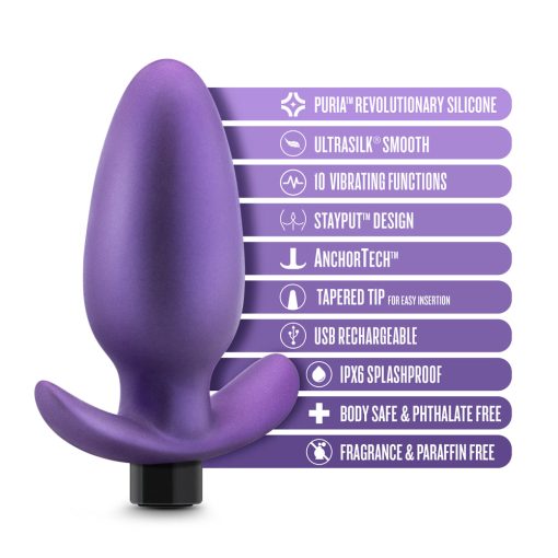 Anal Adventures Matrix Excelsior Plug Astro Violet - Image 6