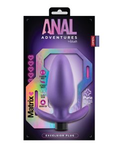 Anal Adventures Matrix Excelsior Plug Astro Violet