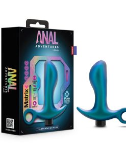 Anal Adventures Matrix Teleportation Plug Lunar Blue