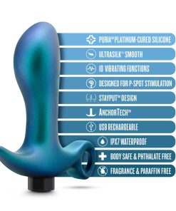 Anal Adventures Matrix Teleportation Plug Lunar Blue