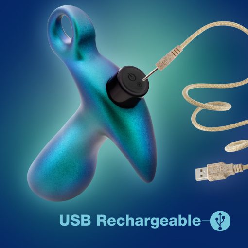 Anal Adventures Matrix Teleportation Plug Lunar Blue - Image 8