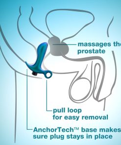Anal Adventures Matrix Teleportation Plug Lunar Blue