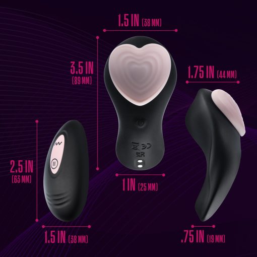 Temptasia Heartbeat Panty Vibe With Remote Pink - Image 8