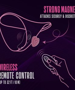 Temptasia Heartbeat Panty Vibe With Remote Pink