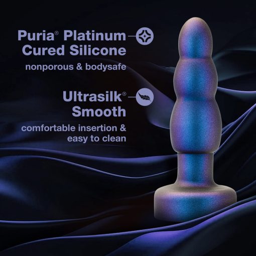 Anal Adventures Matrix Kinetik Plug With Remote Space Age Blue - Image 9