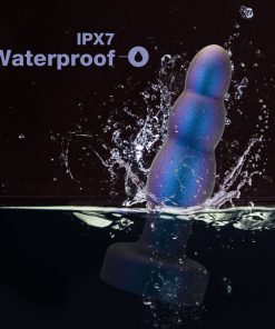 Anal Adventures Matrix Kinetik Plug With Remote Space Age Blue