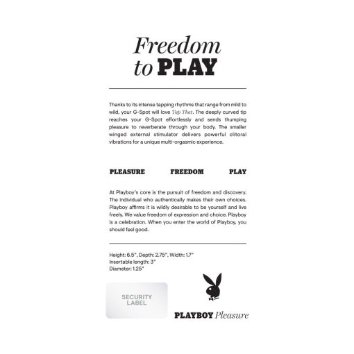 Playboy Tap That Silicone Tapping Dual Stimulator - Image 10
