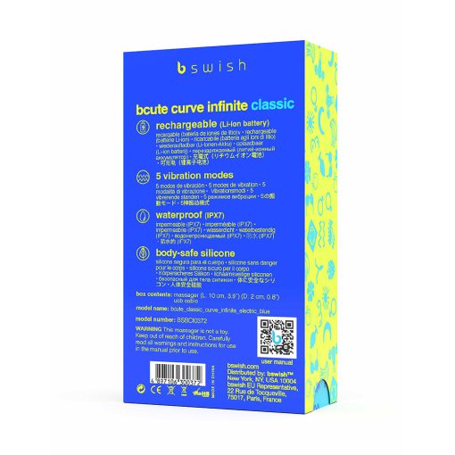 B Swish Bcute Classic Curve Infinite Electric Blue - Image 5