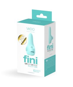 Vedo Fini Rechargeable Bullet Vibe Turquoise