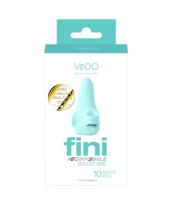 Vedo Fini Rechargeable Bullet Vibe Turquoise