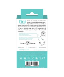 Vedo Fini Rechargeable Bullet Vibe Turquoise