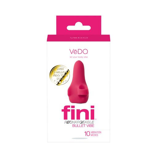 Vedo Fini Rechargeable Bullet Vibe Pink - Image 5