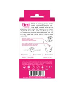 Vedo Fini Rechargeable Bullet Vibe Pink