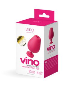 Vedo Vino Rechargeable Vibrating Sonic Vibe Pink