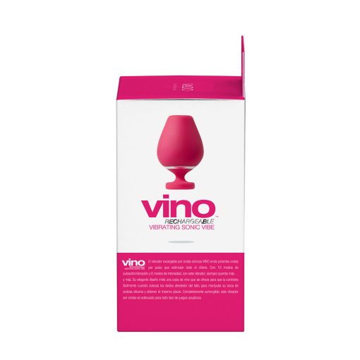 Vedo Vino Rechargeable Vibrating Sonic Vibe Pink - Image 7