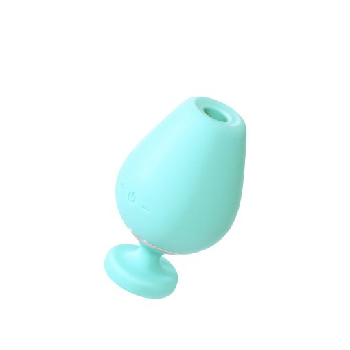 Vedo Vino Rechargeable Vibrating Sonic Vibe Turquoise - Image 3
