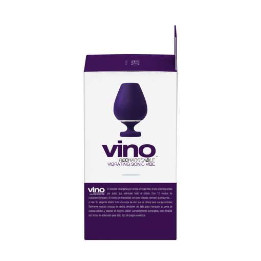 Vedo Vino Rechargeable Vibrating Sonic Vibe Purple - Image 7